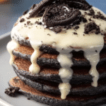 Cookies & Cream Pancake Stack