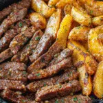 Garlic Butter Steak & Potatoes Skillet