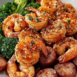 Golden Sausage Pancake Bites with Maple Drizzle