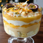 Lemon, Mango & Passionfruit Trifle