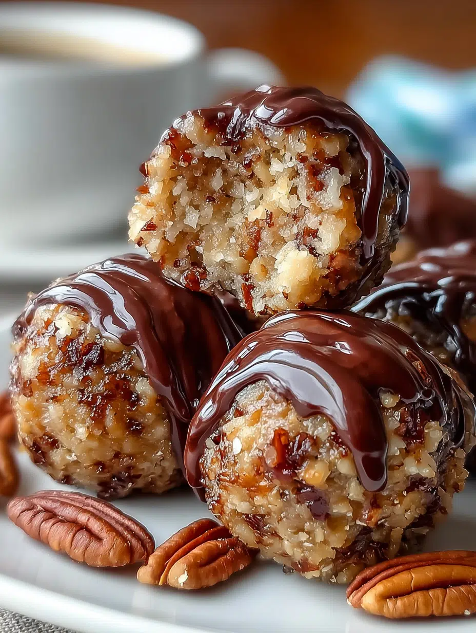 No-Bake Pecan Pie Balls
