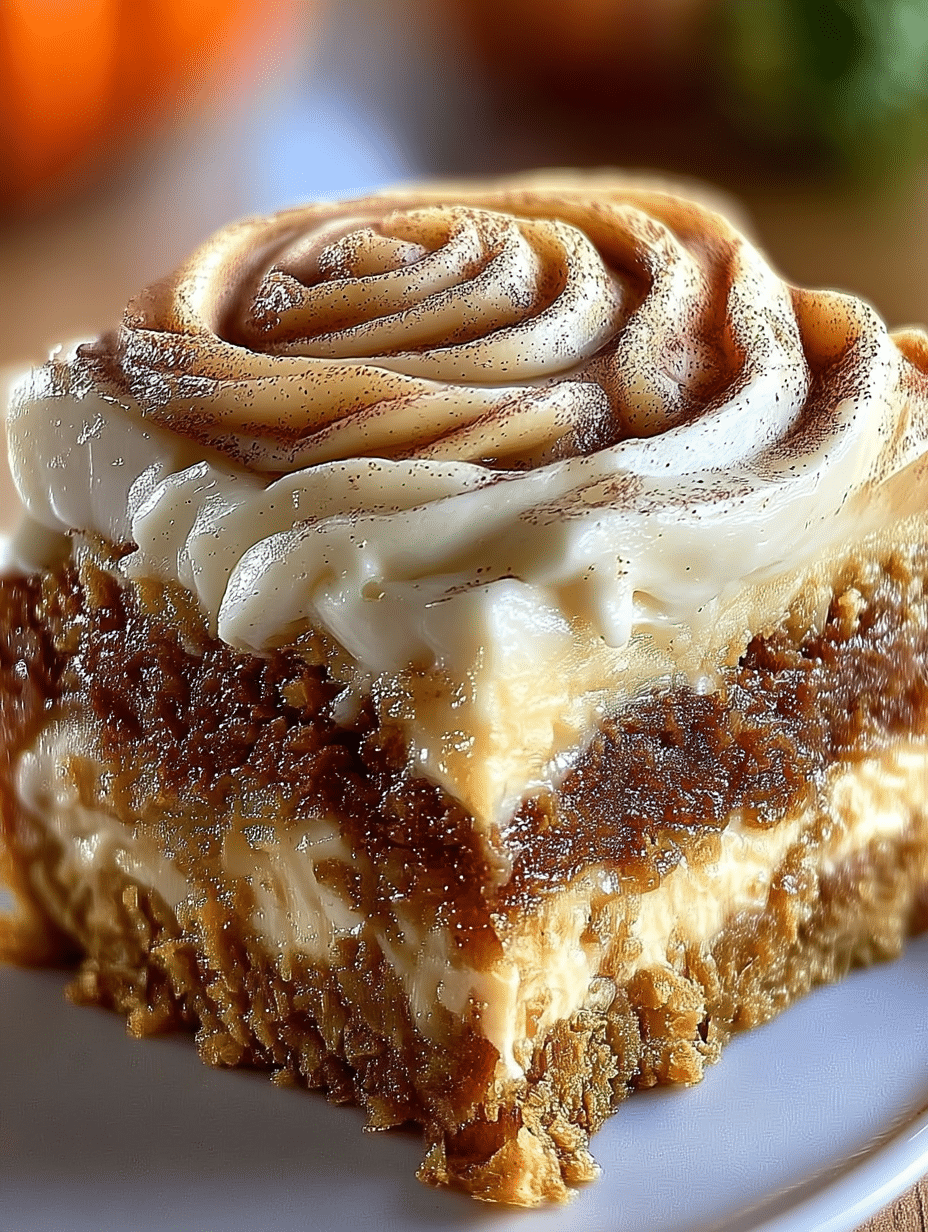 Pumpkin Spice Gooey Cake