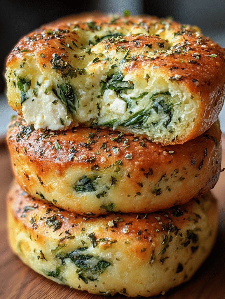 Savory Spinach & Feta Cookies