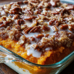 Southern Sweet Potato Casserole with Pecan Crumble Awaits! 3 Southern Sweet Potato Casserole with Pecan Crumble