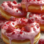 Strawberry Cream Bliss Donuts