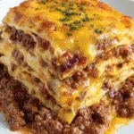 Taco Lasagna Layered Bake