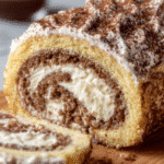 Tiramisu Swiss Roll