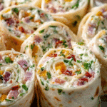 Vegetable Cream Cheese Tortilla Roll-Ups