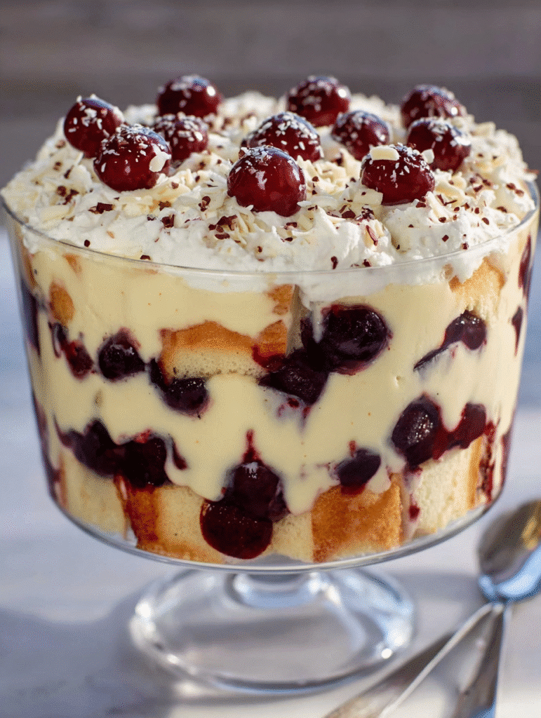 White Forest Trifle