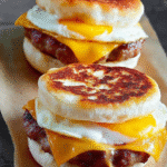 Cheesy Sausage & Egg Breakfast Muffins