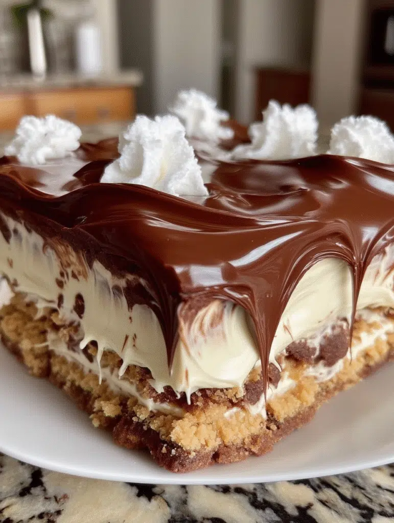 No-Bake Chocolate Peanut Butter Dream Bars